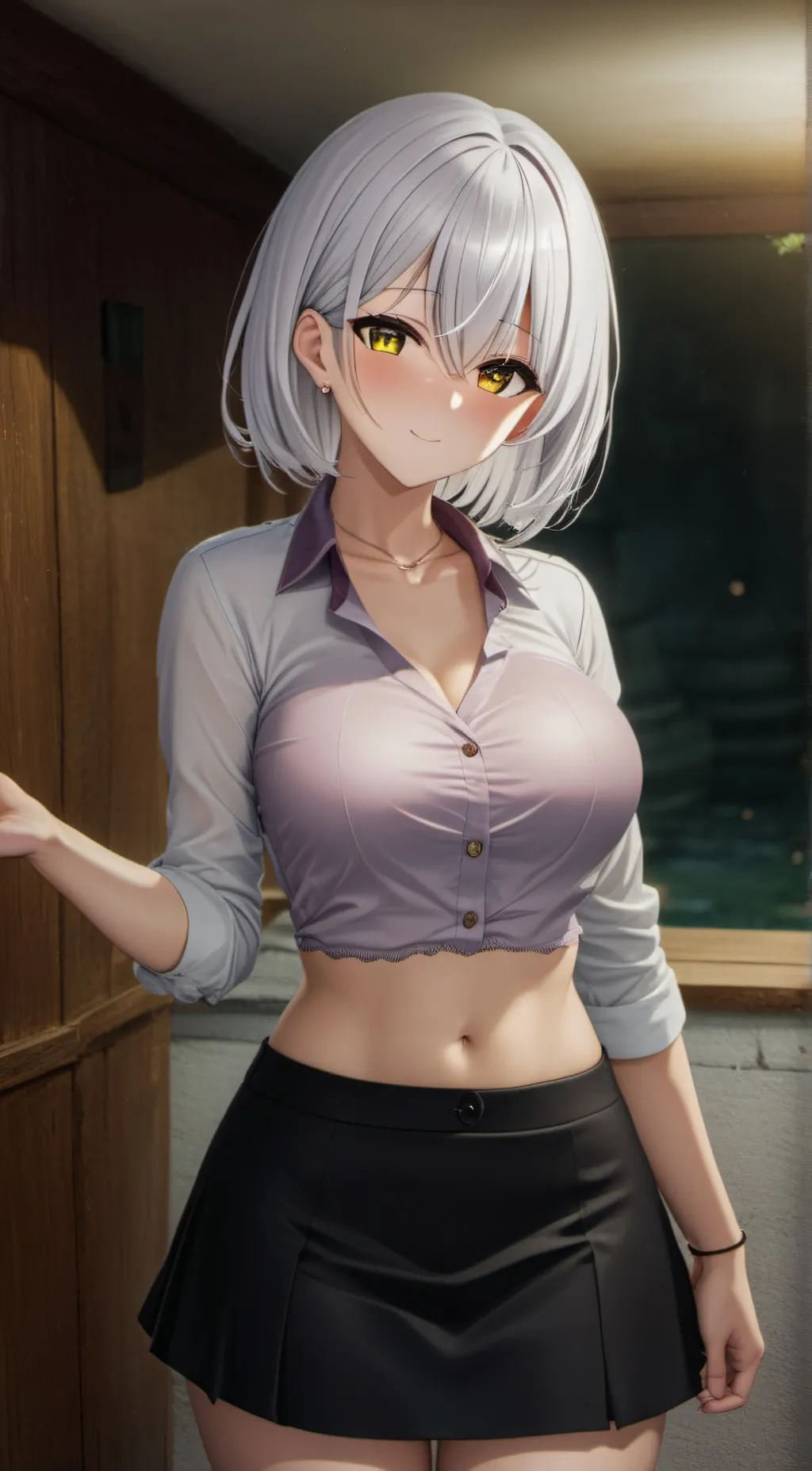 ai character: Luna willow background