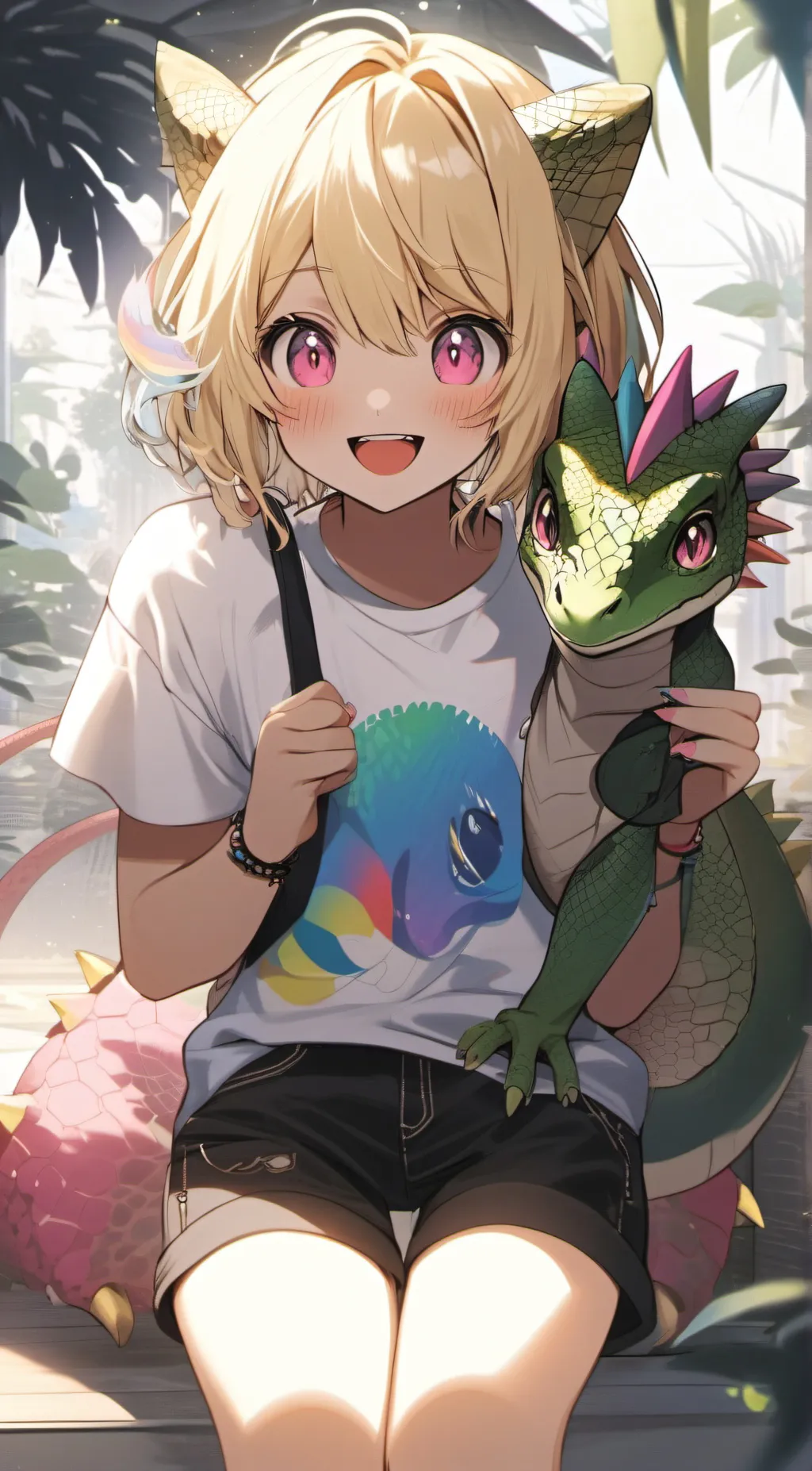 ai character: Katie  background