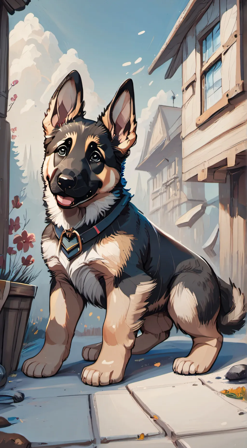 ai character: pepper background