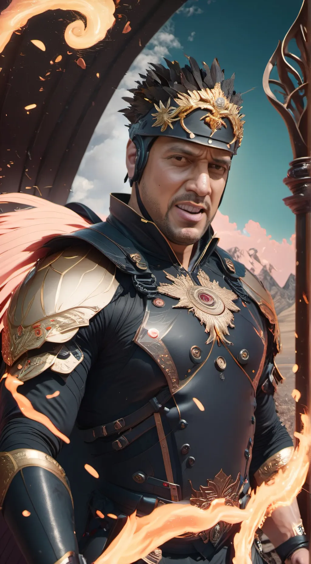 ai character:  Cldog the warrior background