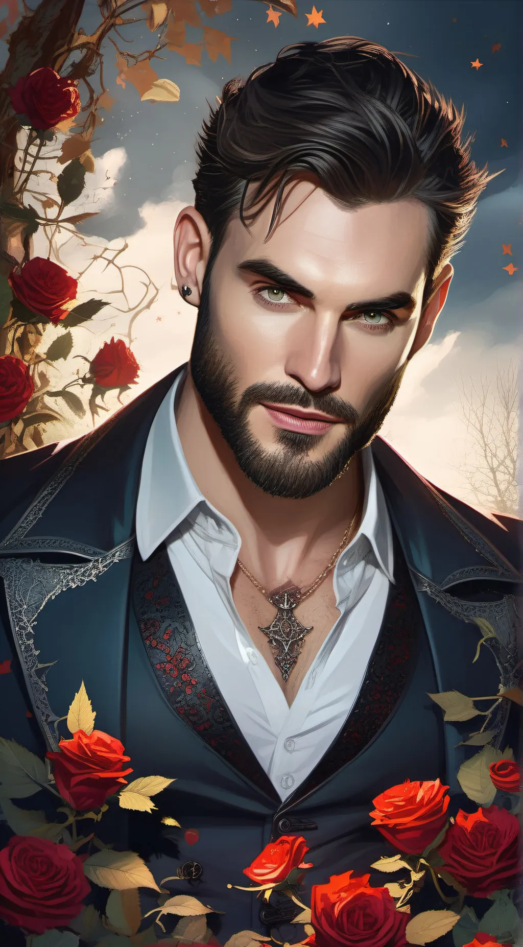 ai character: Archer background