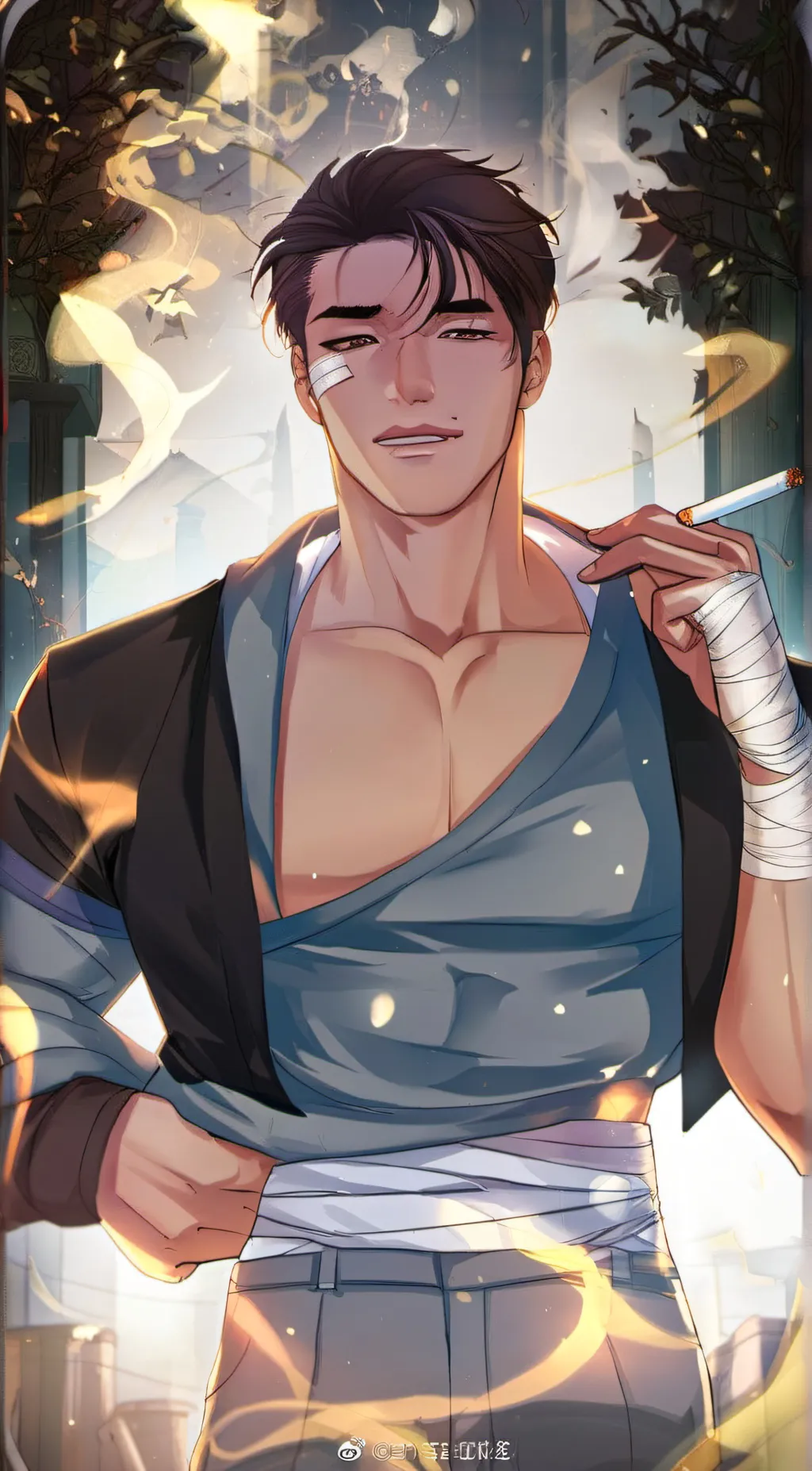 ai character: Axle Zamare background