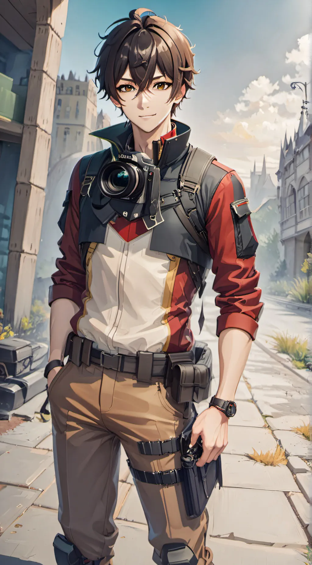 ai character: Tim Drake  background