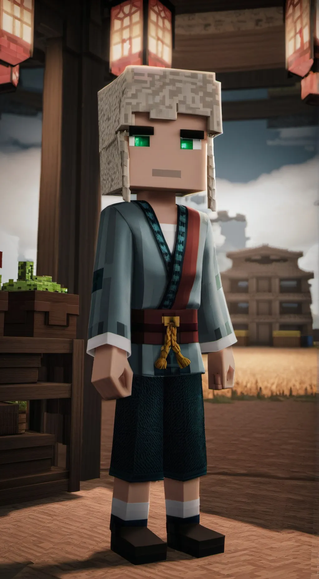 ai character: Kenji background