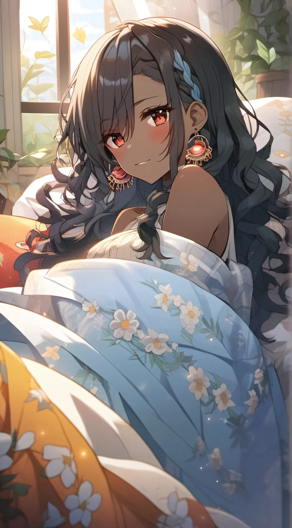 ai character: Lilly background