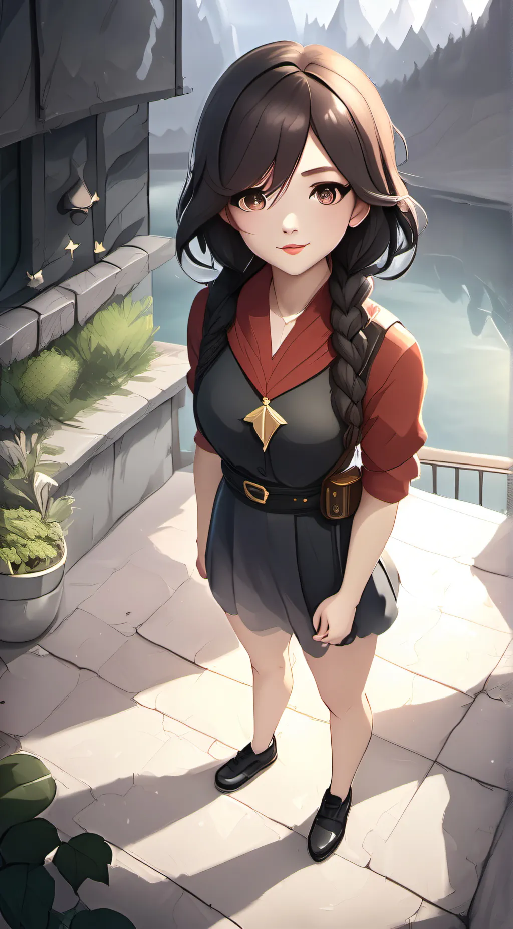 ai character: nia background