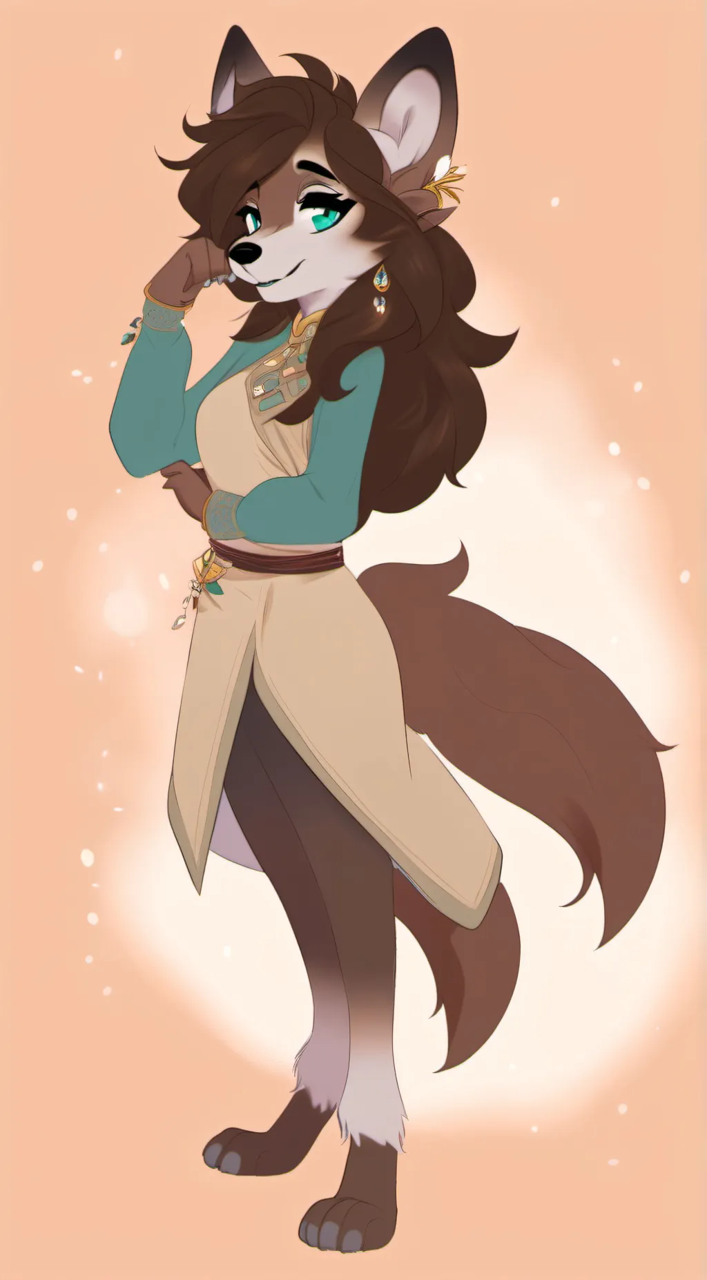 ai character: Furra ♡ background