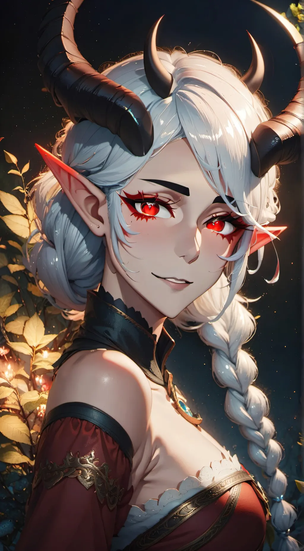 ai character: Akane  background