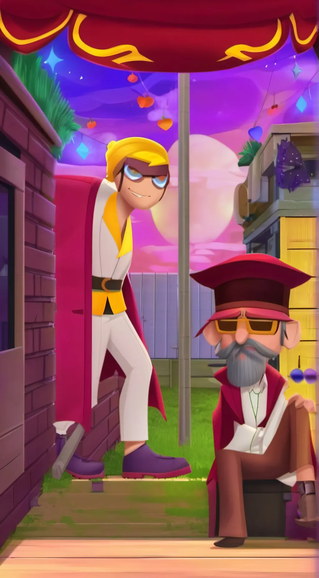 ai character: Jax background