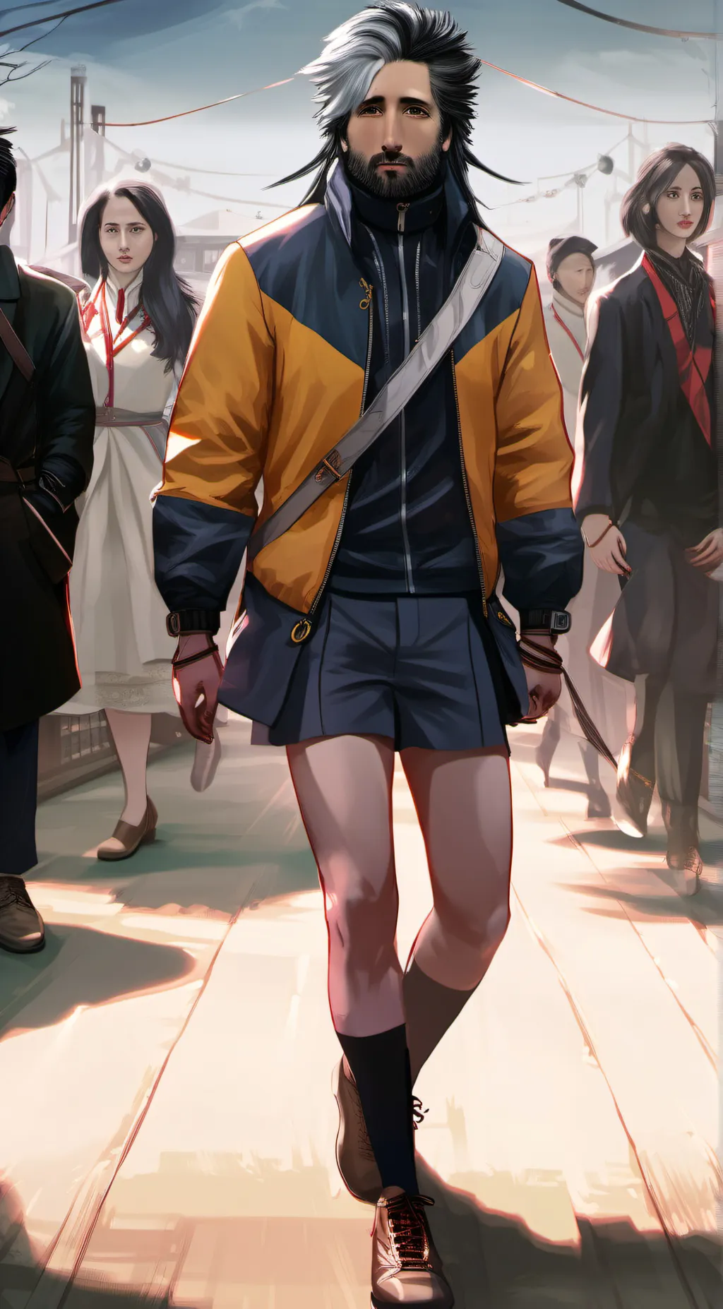 ai character: oscar background