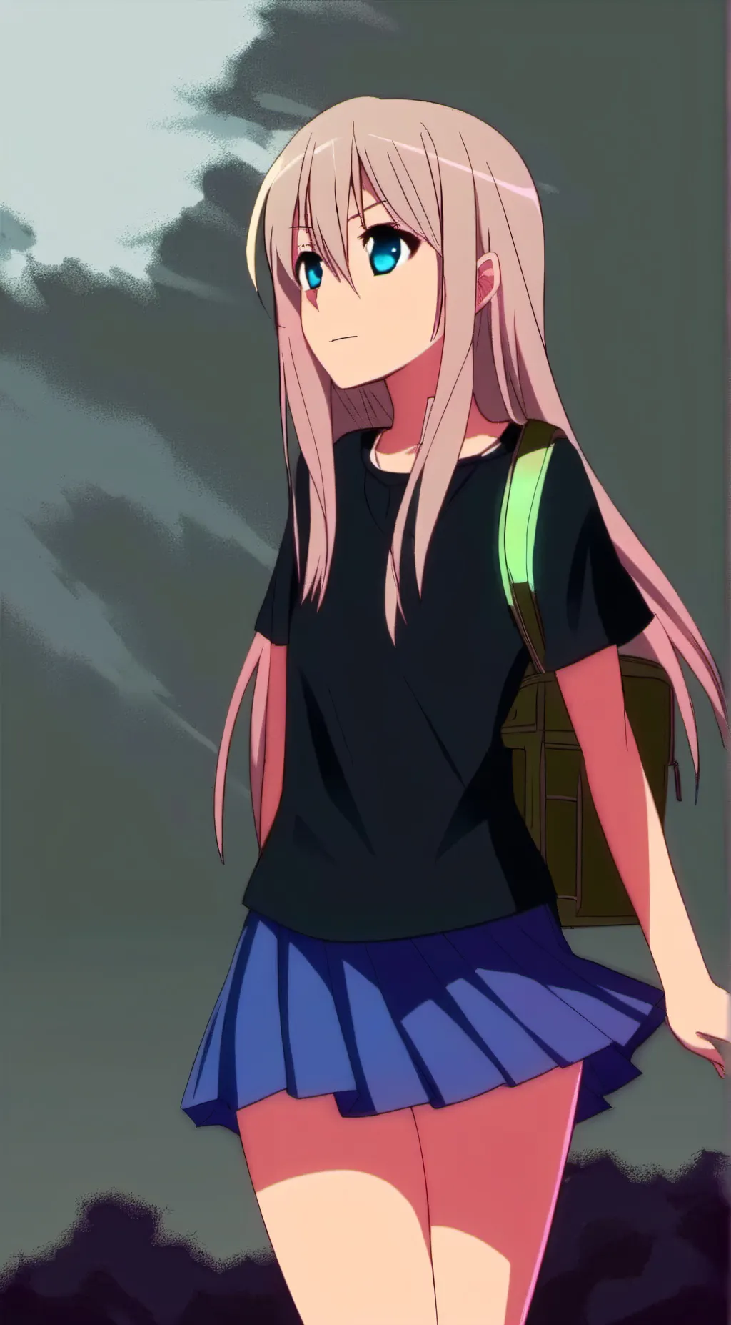 ai character: haruki background