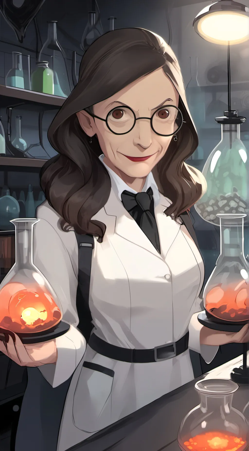 ai character: Scientist background