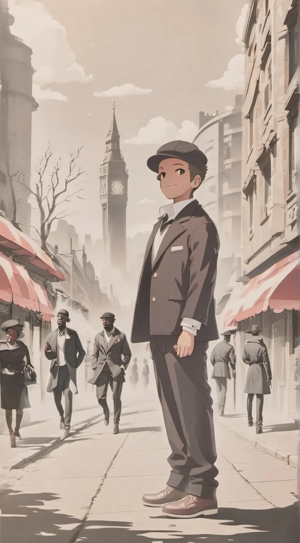 ai character: MR guy! background