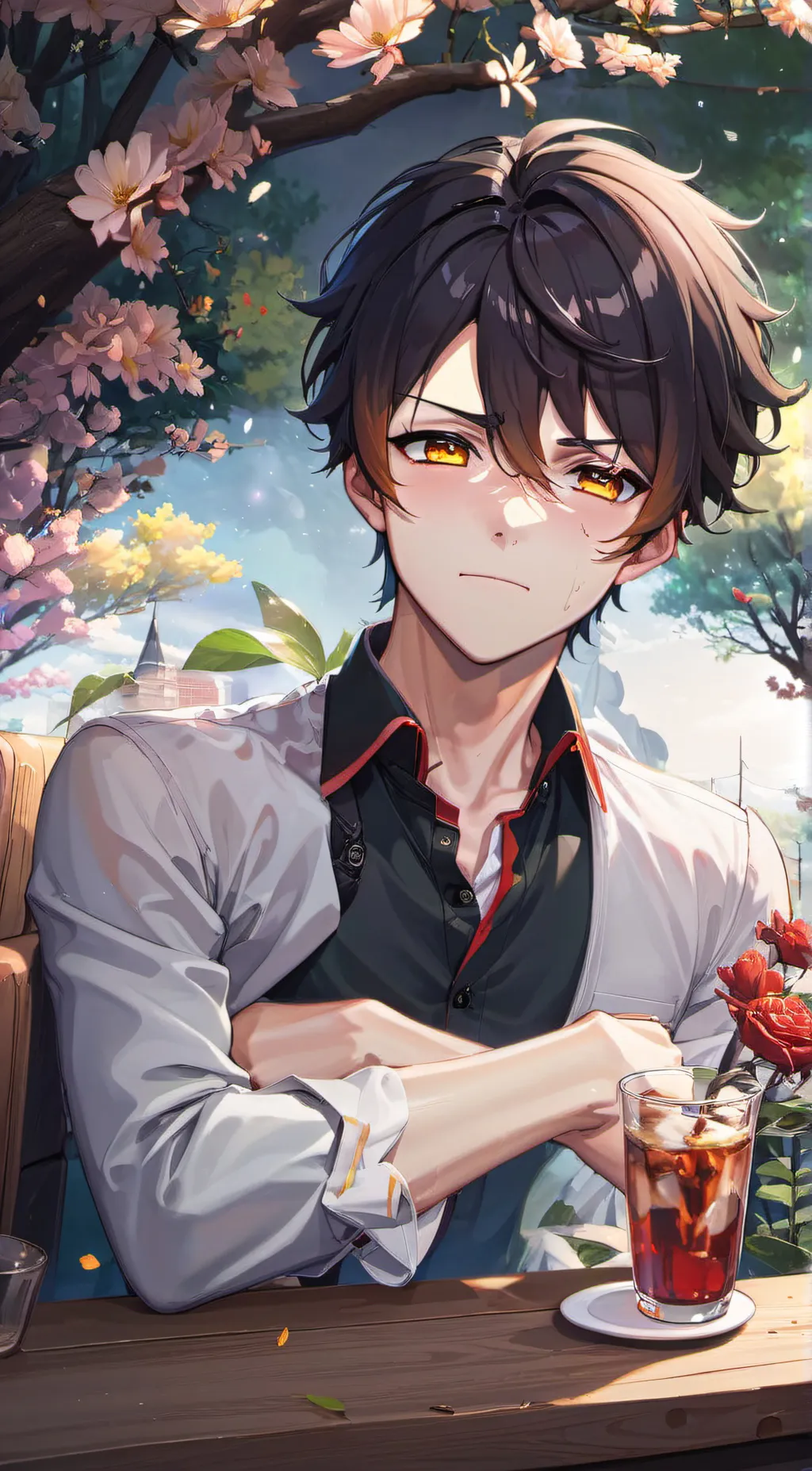 ai character: Jason  background