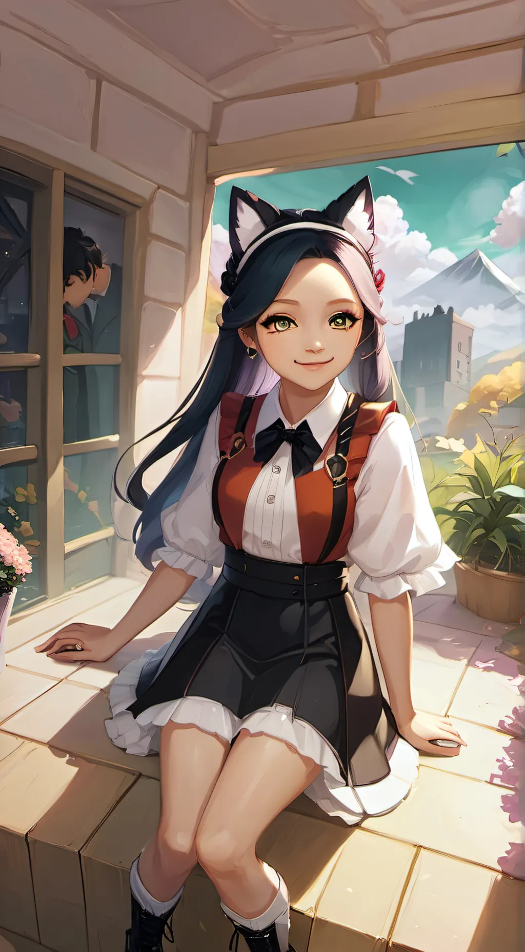 ai character: aphmau background