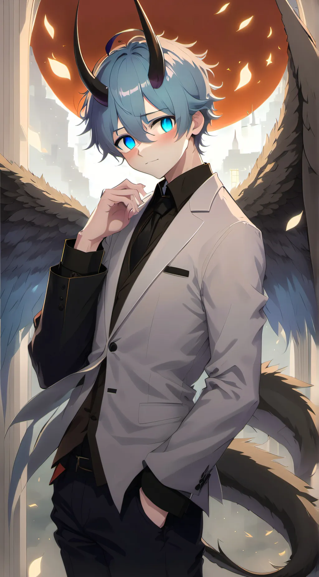 ai character: Devon background