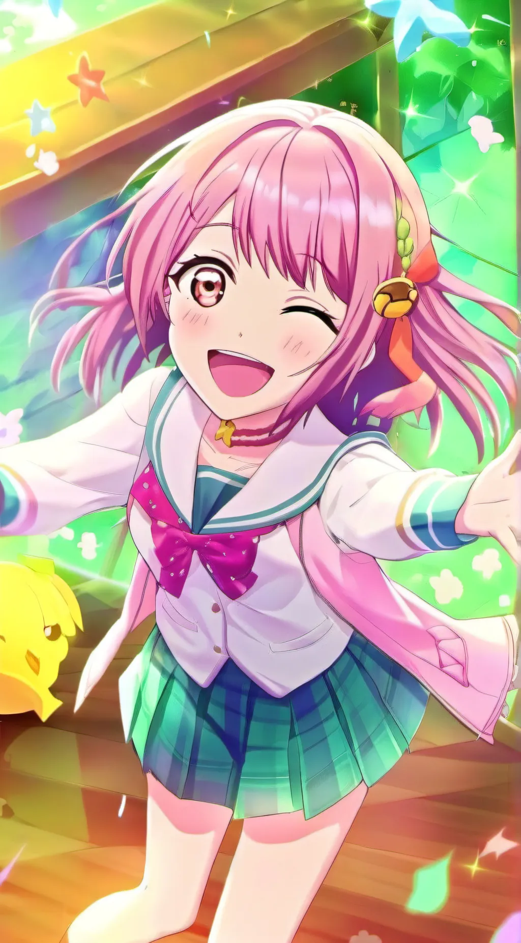 ai character: Emu Otori background