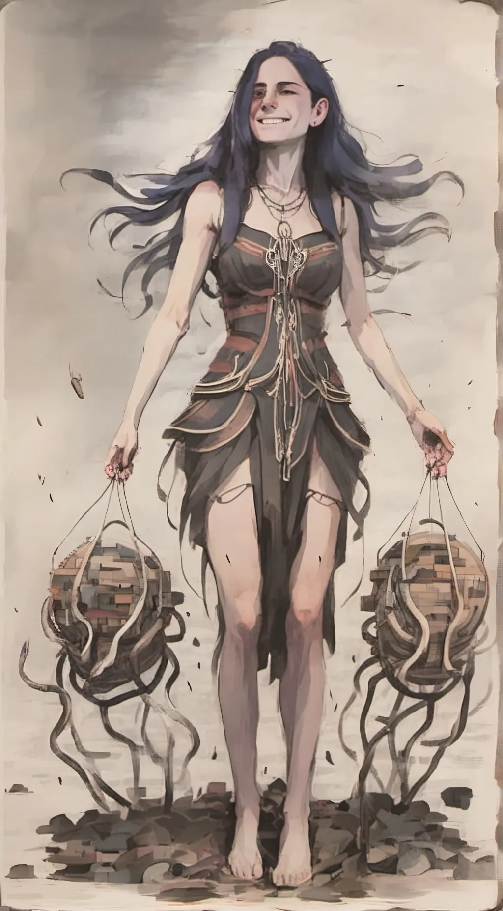 ai character: Clips of Minerva background