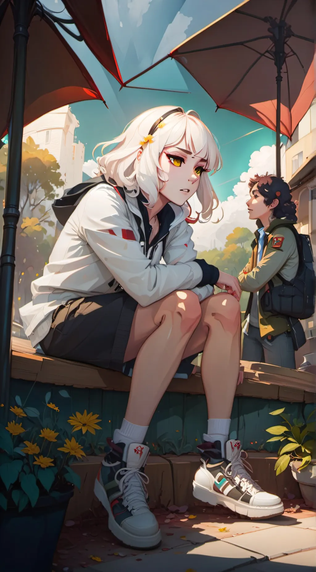 ai character: Alice (Girl A) background