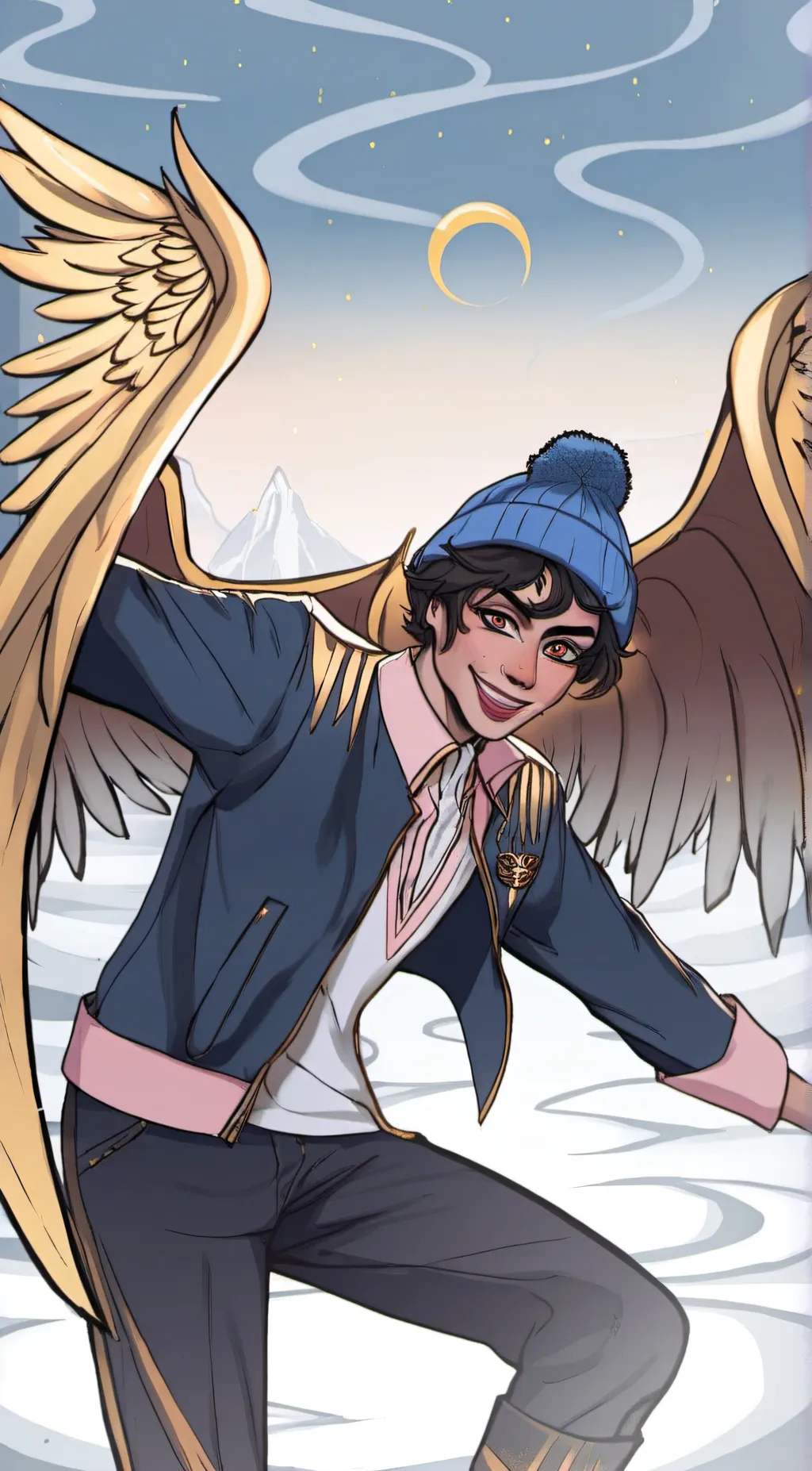 ai character: quackity (dsmp)  background