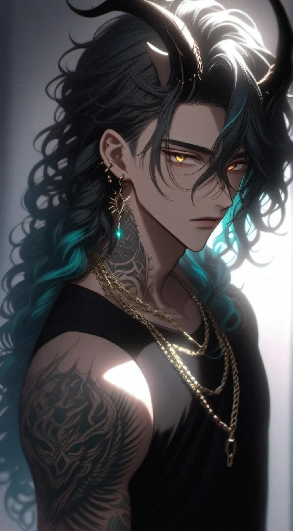 ai character: mel~ background