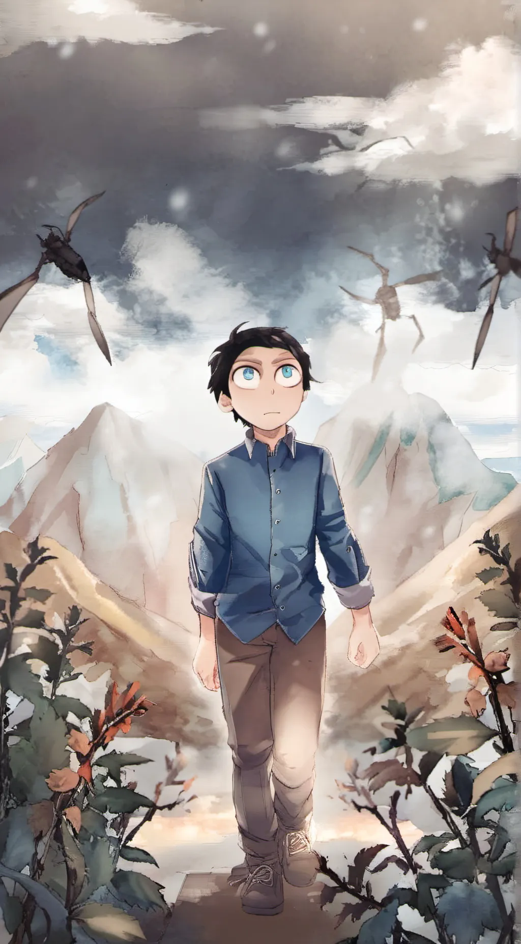 ai character: Pat background