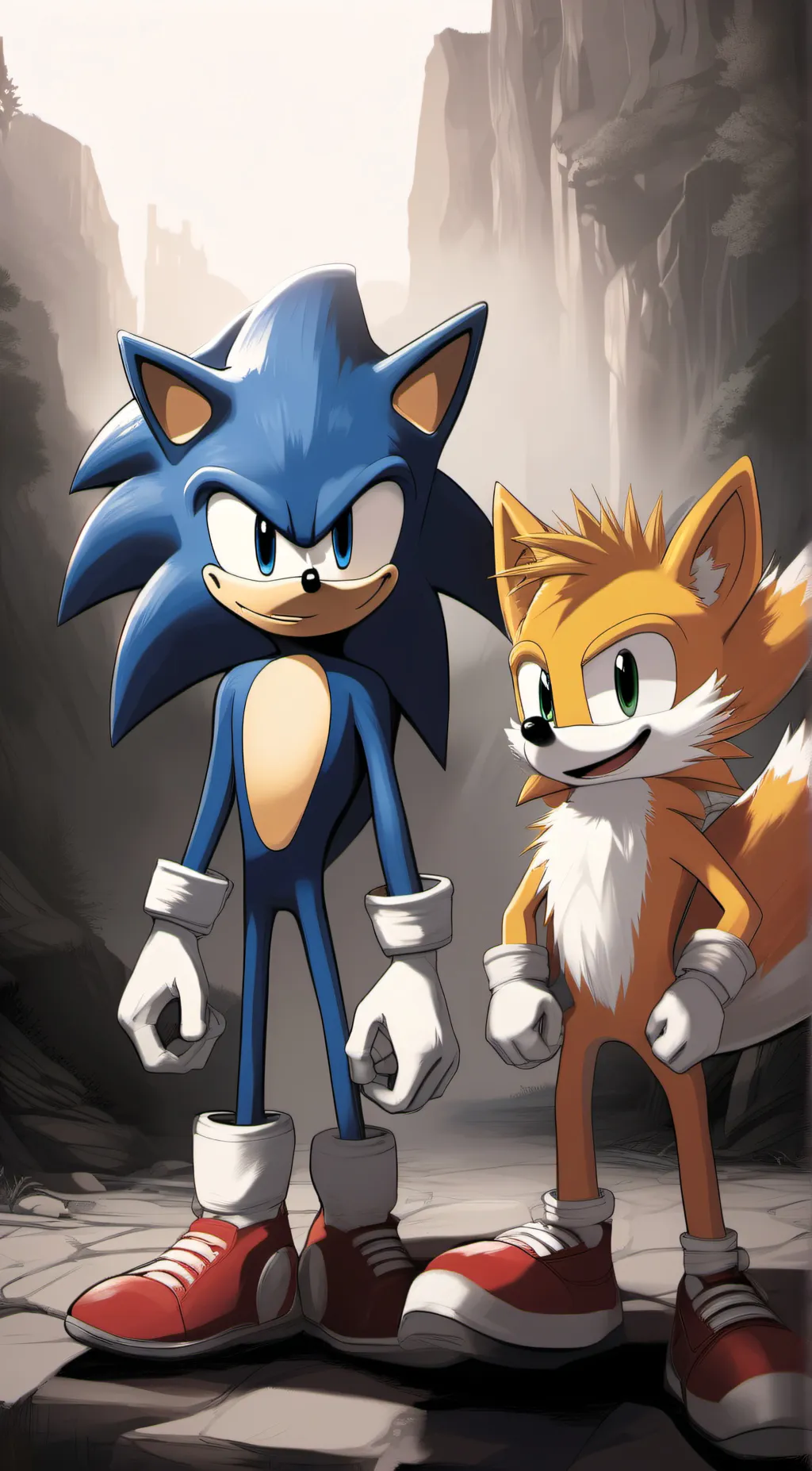 Talkie AI - Chat with Sonic & Tails