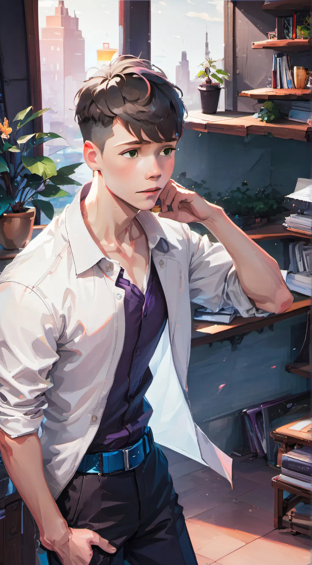 ai character: Cyrus background