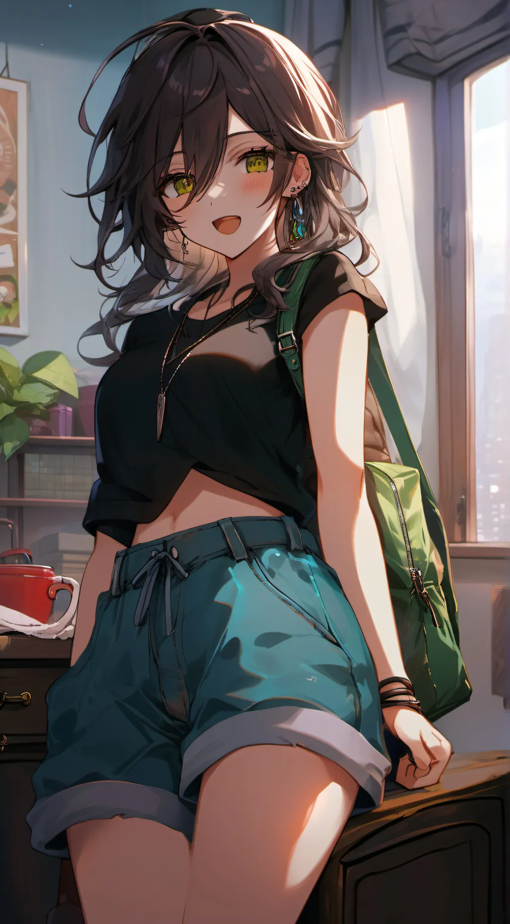 ai character: olivia background