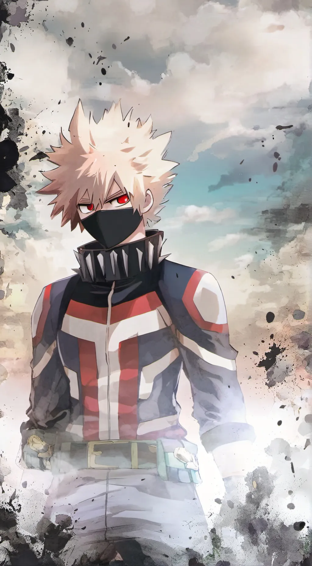 ai character: Katsuki Bakugo  background