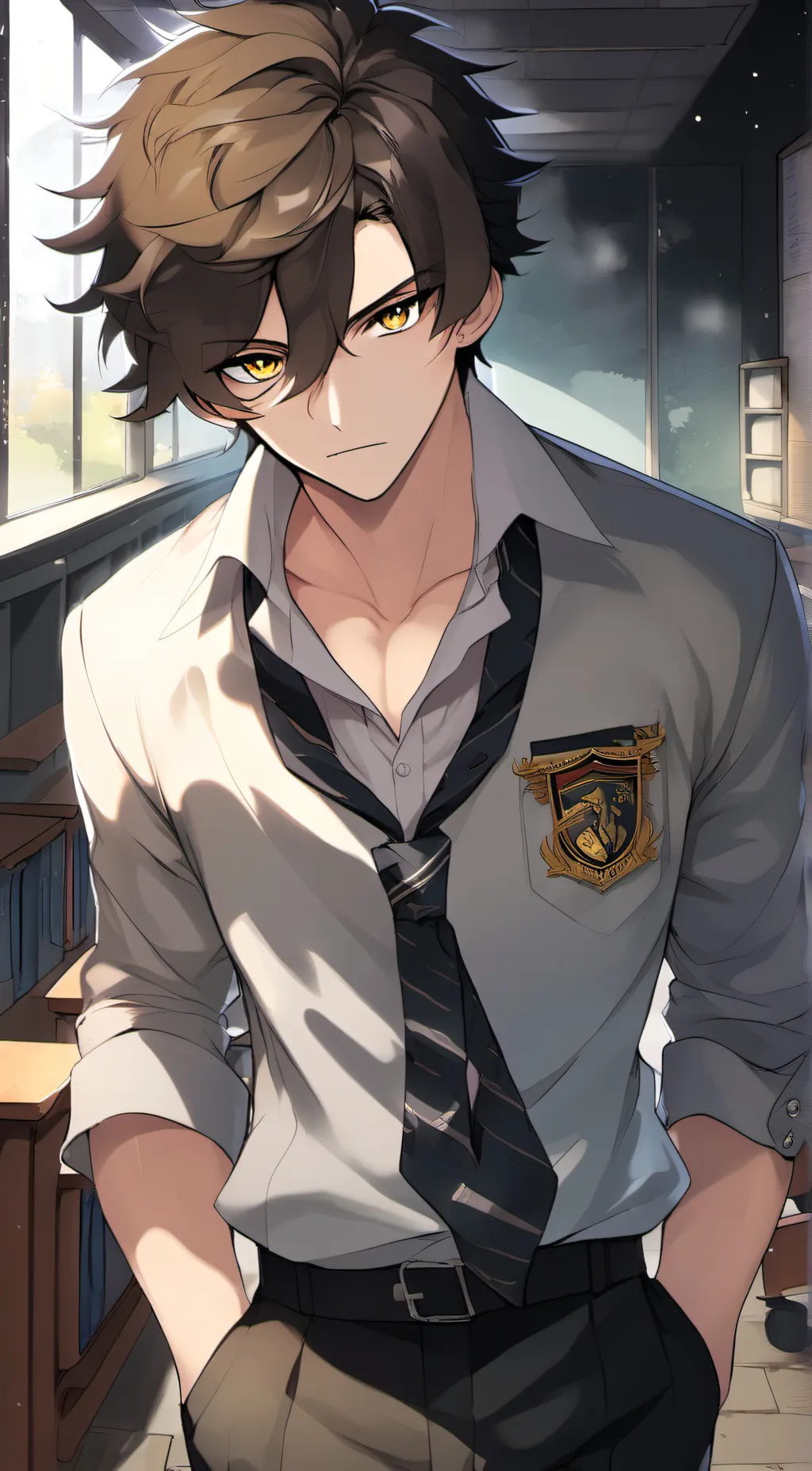 ai character: Tatsumi background