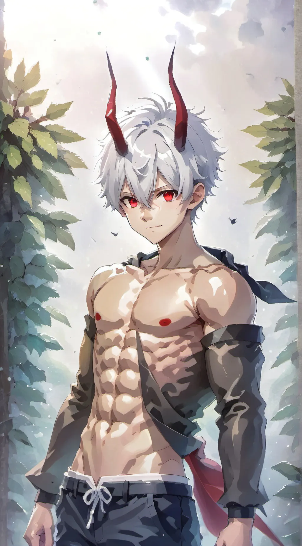 ai character: Oliver background