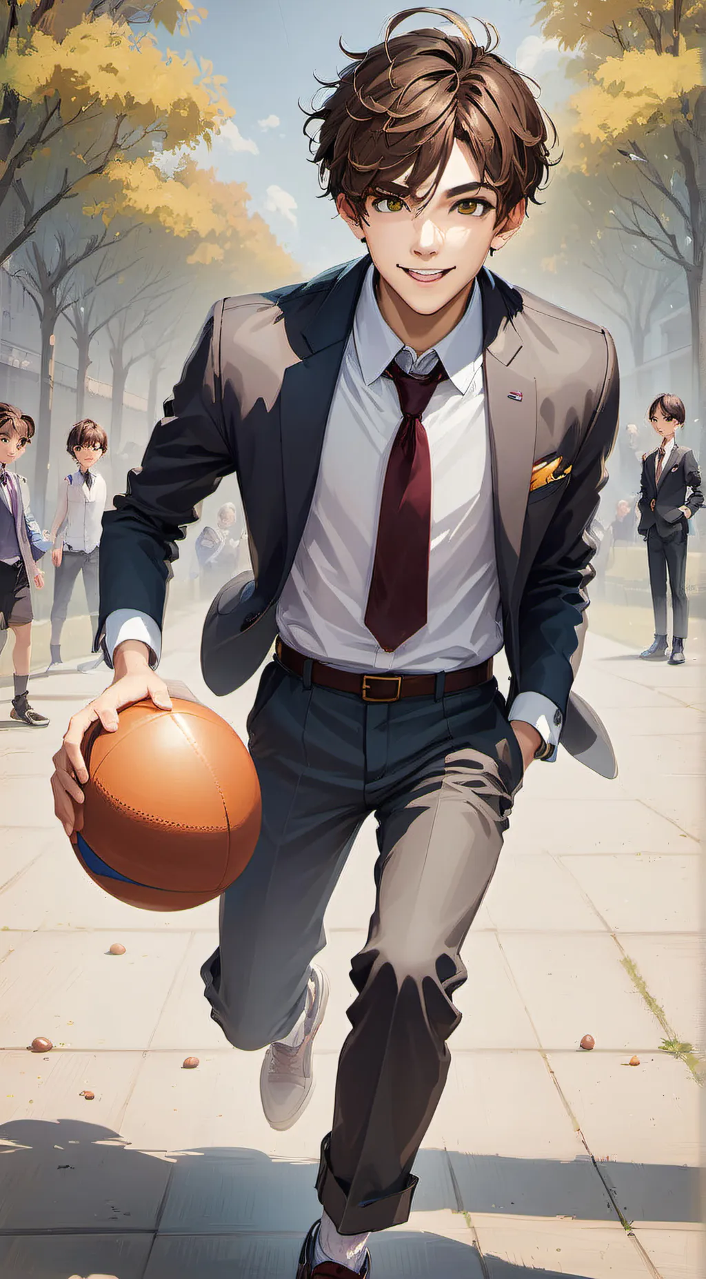 ai character: Dalvin  M. Aurthur background