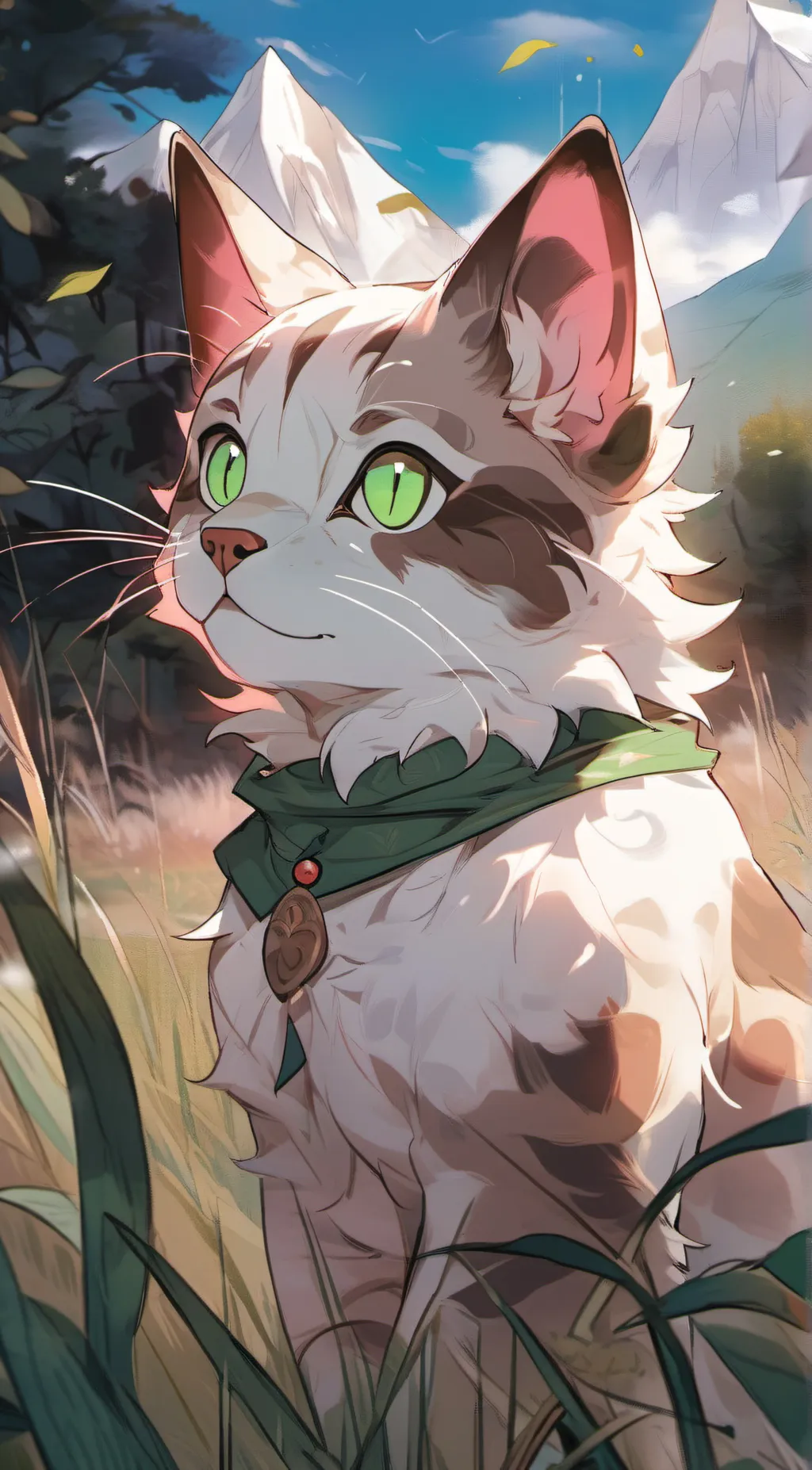 ai character: Ripple background