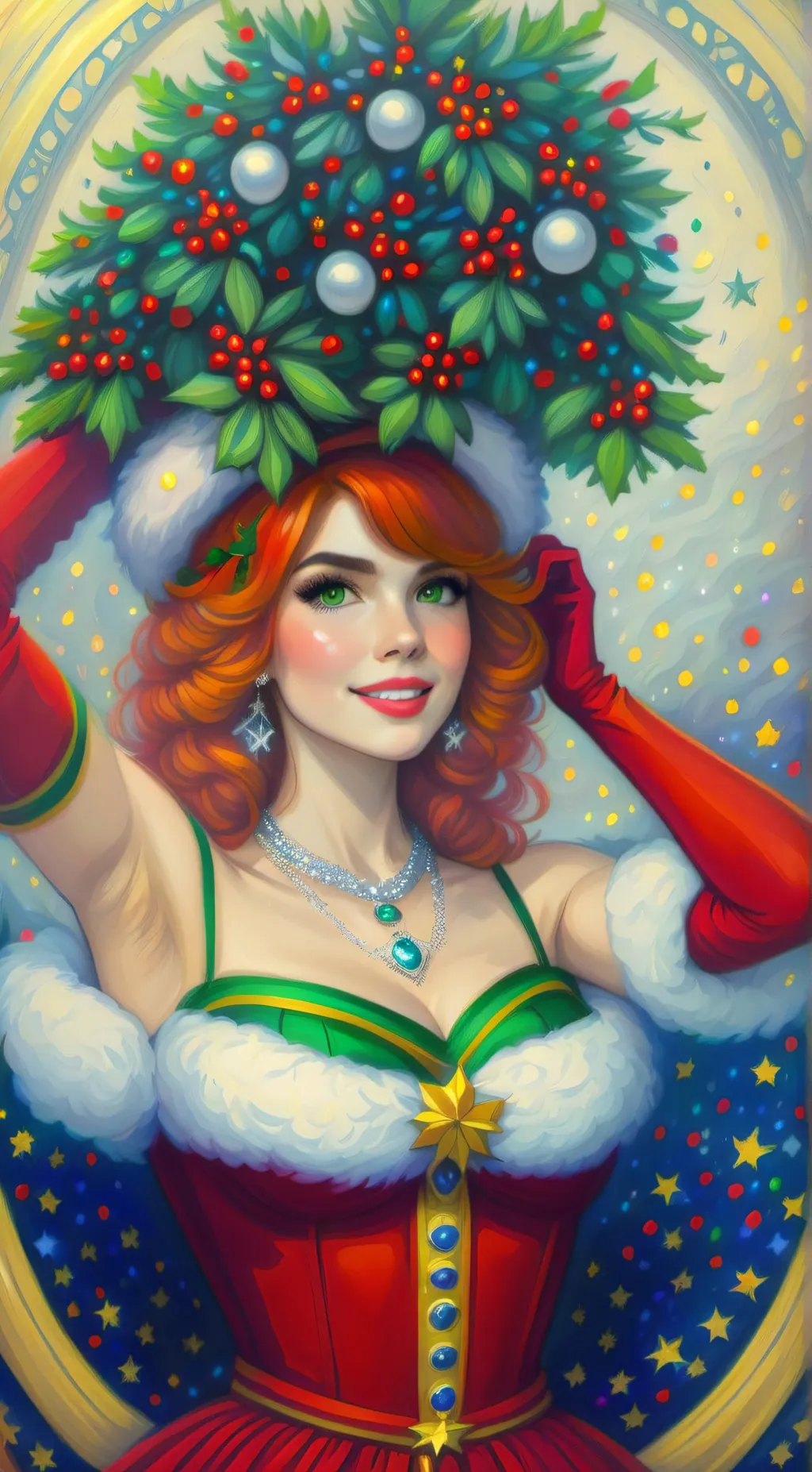 Talkie AI - Chat with Holly Jolly Hannah