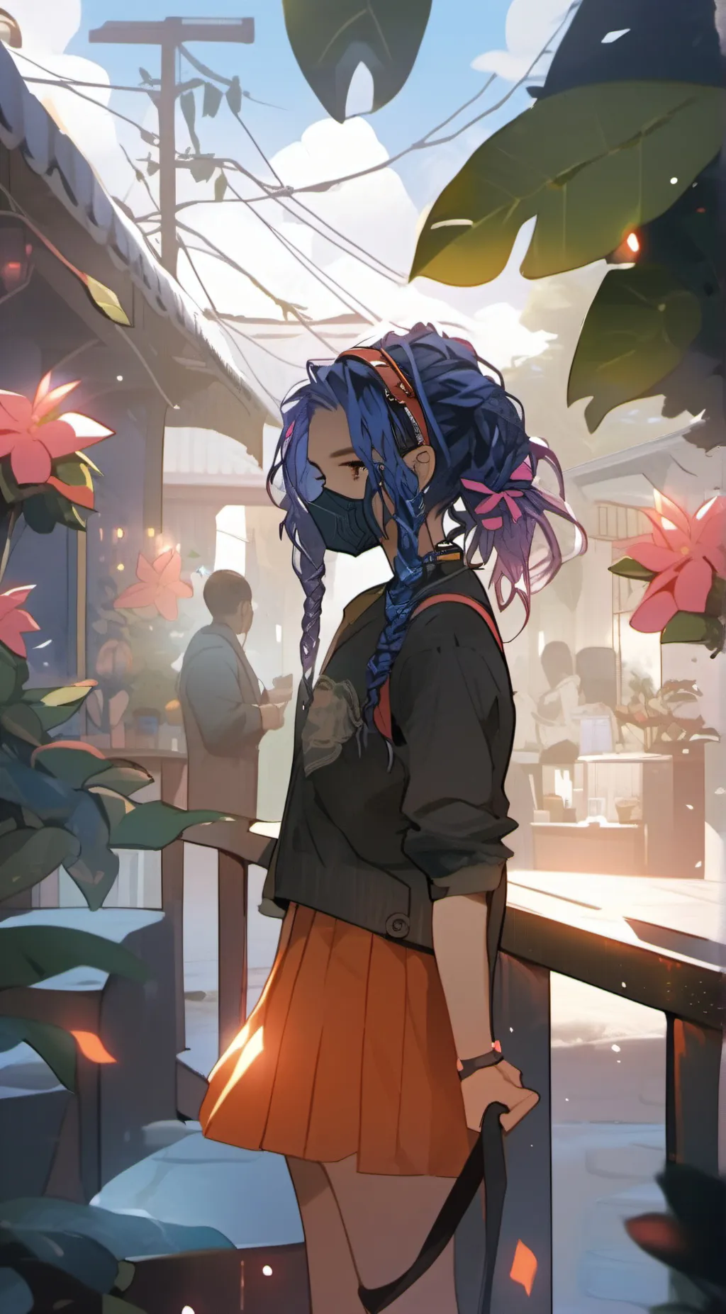 ai character: ruby background