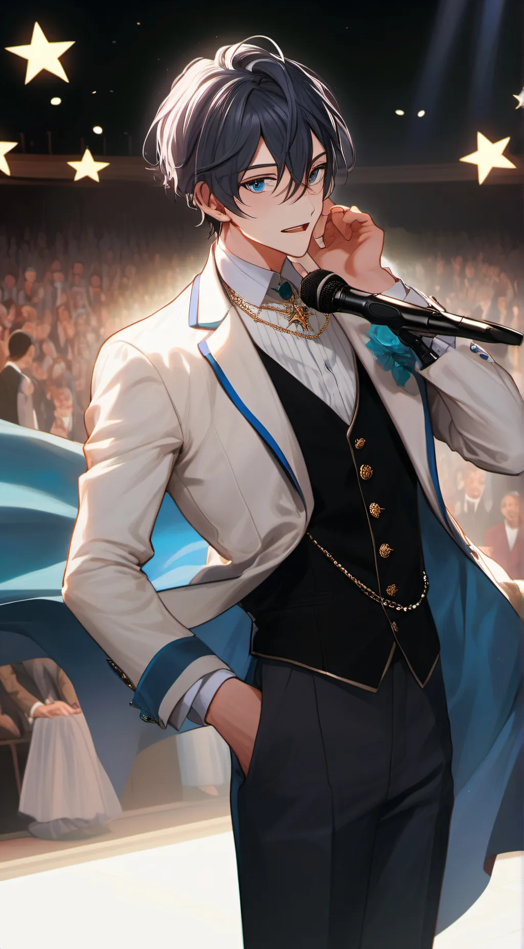 ai character: Liam background