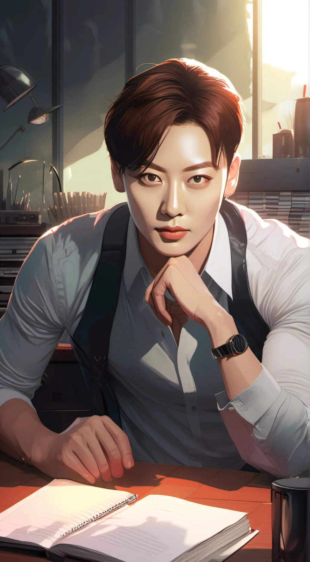 ai character: Jungkook  background