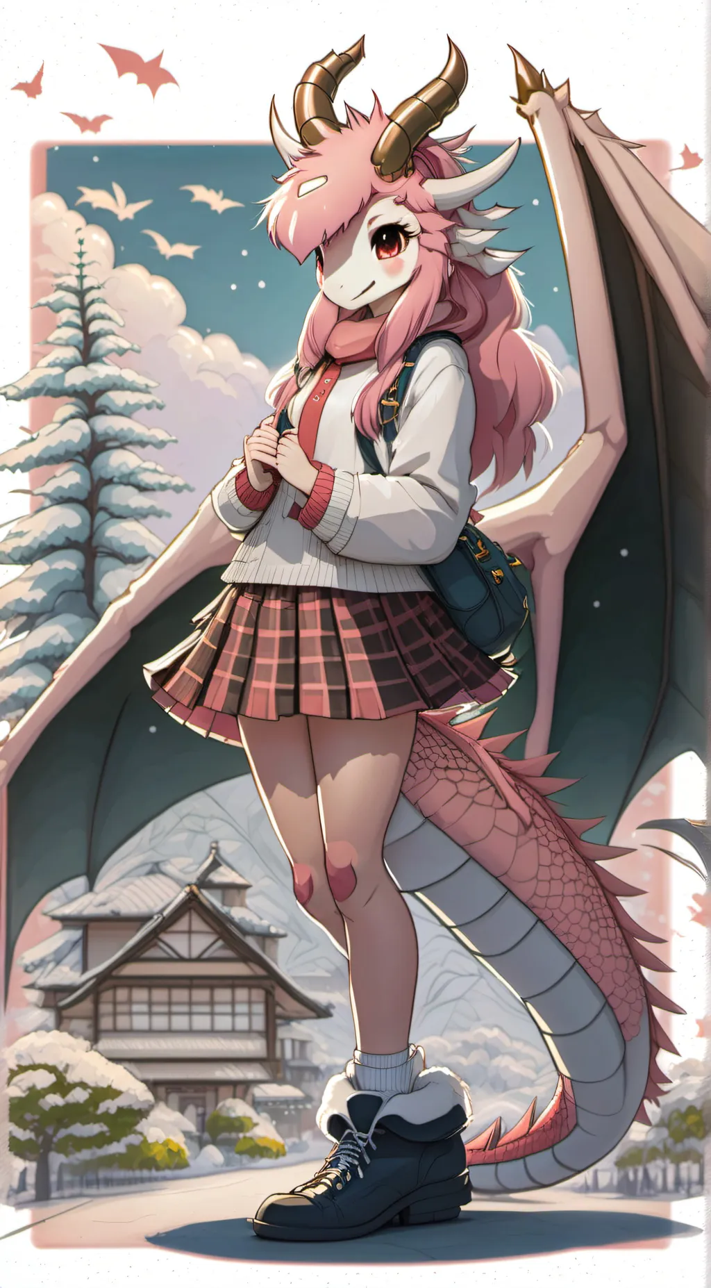 ai character: Melody background