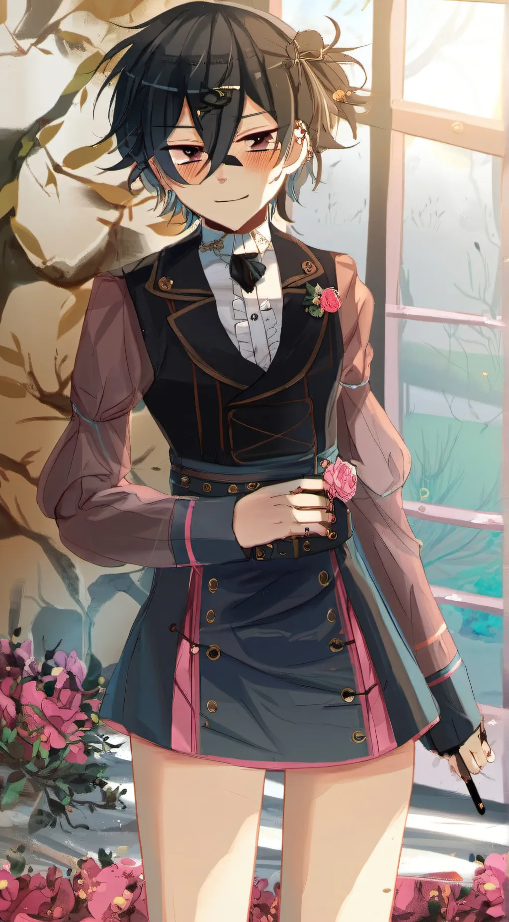 ai character: Xavier  background