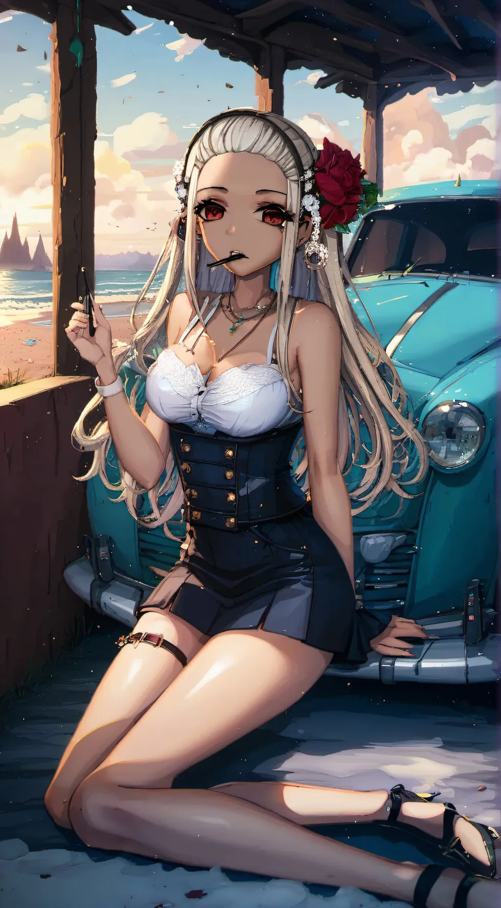 ai character: Mia background