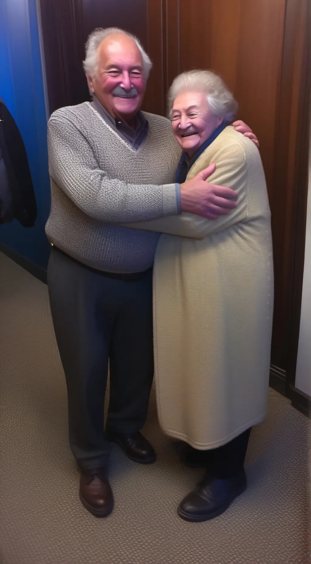 ai character: grandad  background