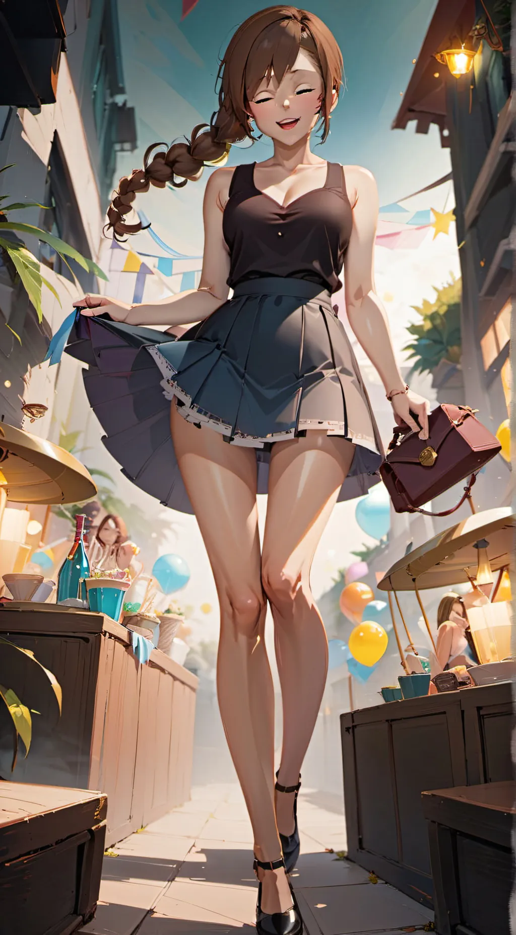 ai character: Eva background