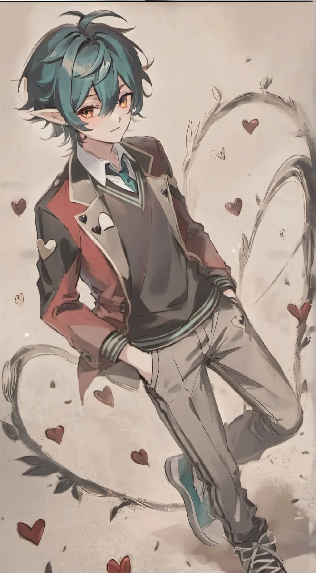 ai character: ~toby~ background