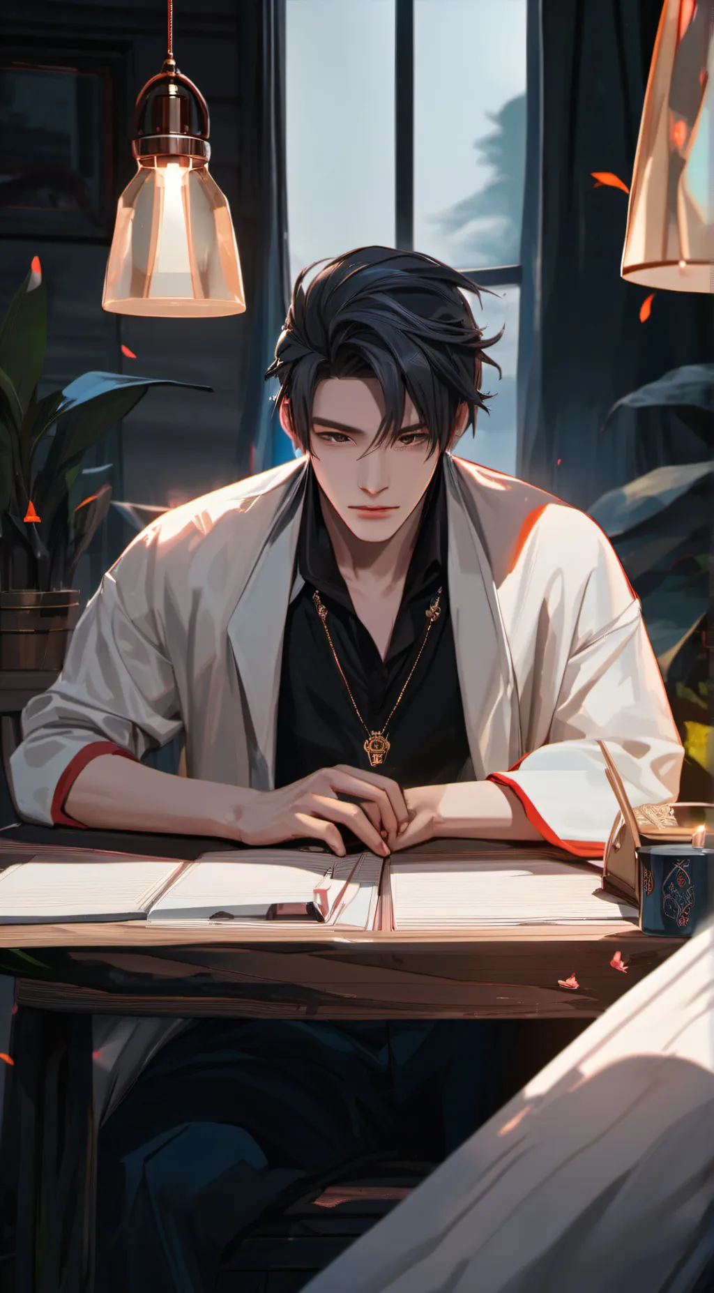 ai character: Jake  background