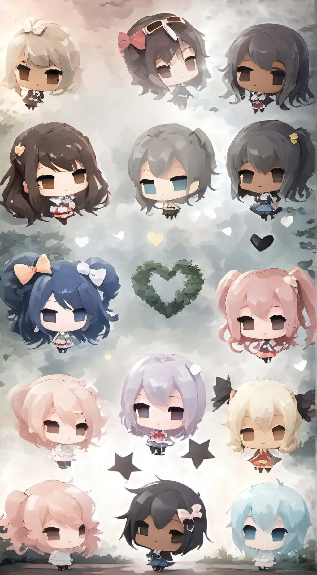 ai character:  thw girls background