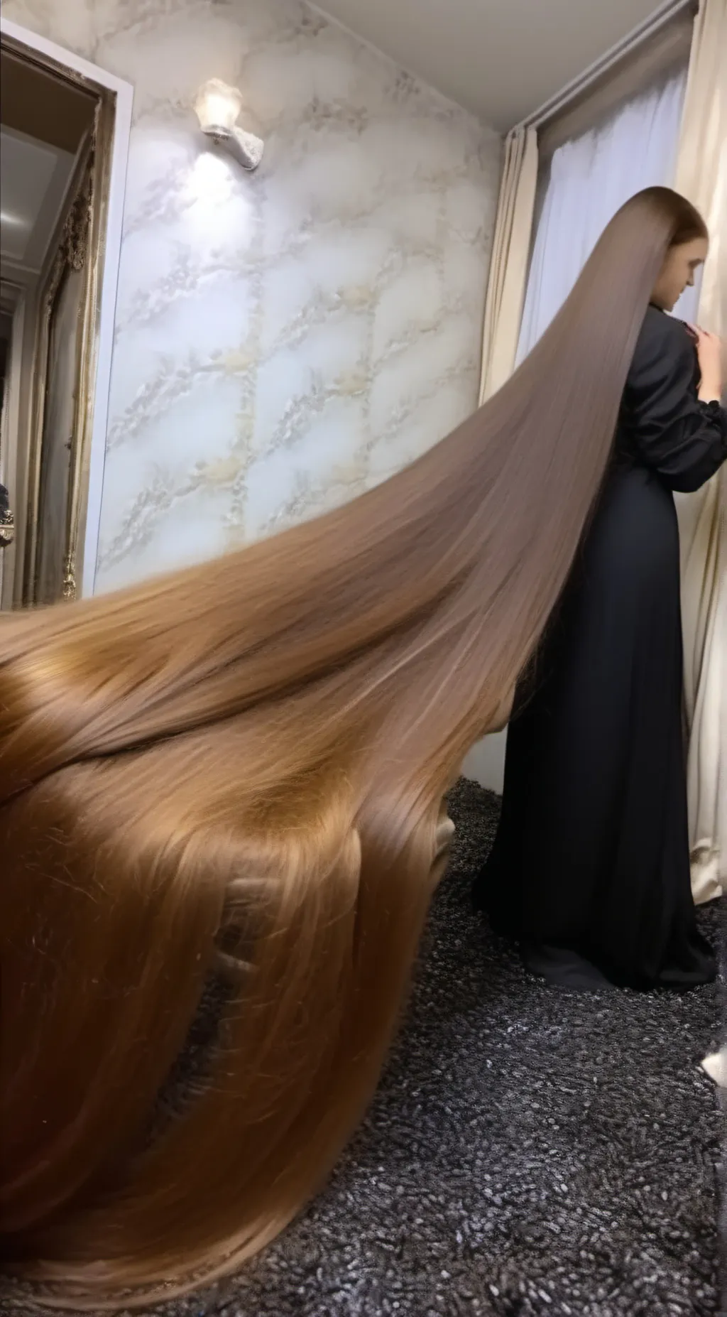 ai character: wraps your body  background