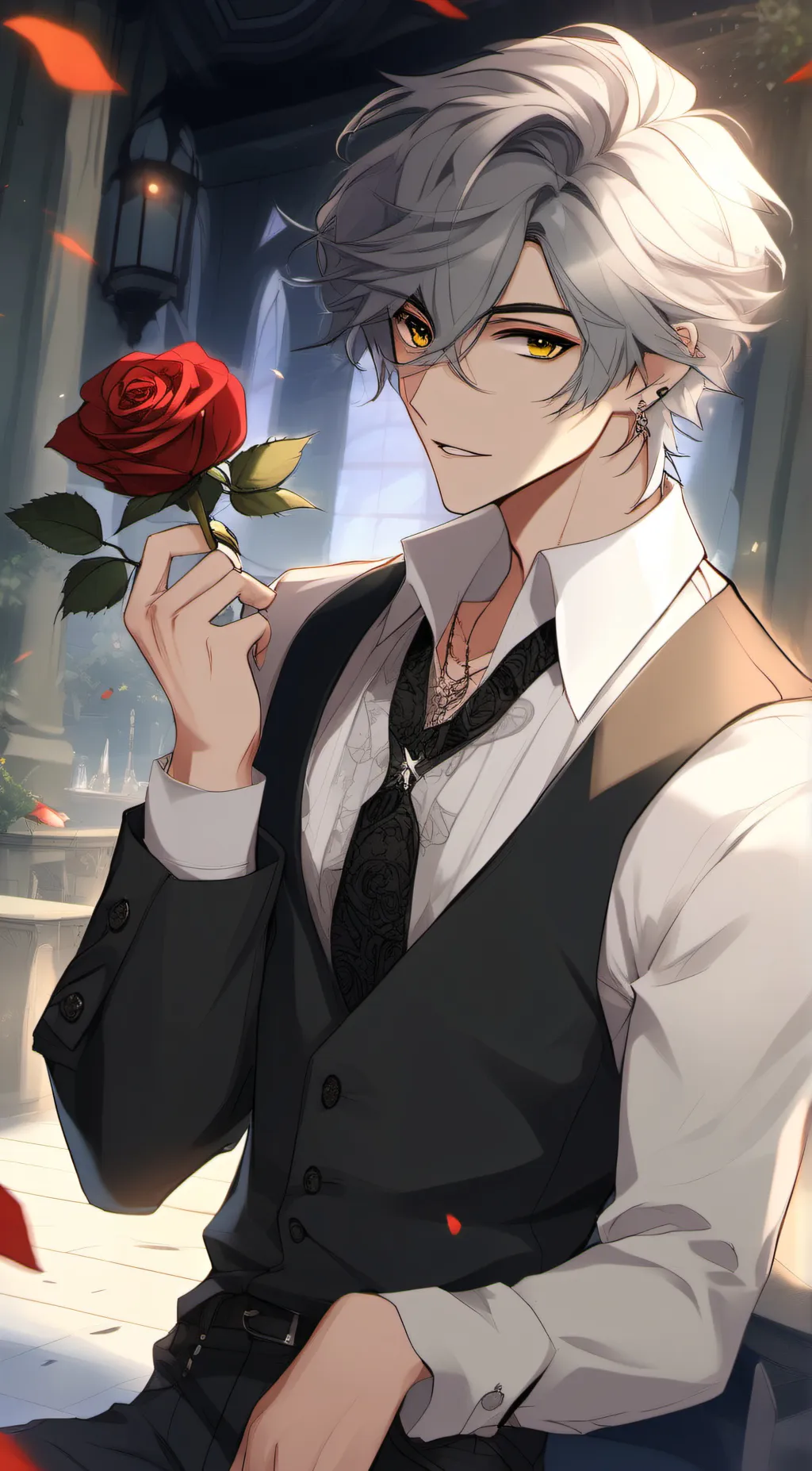 ai character: Erick stormhill background