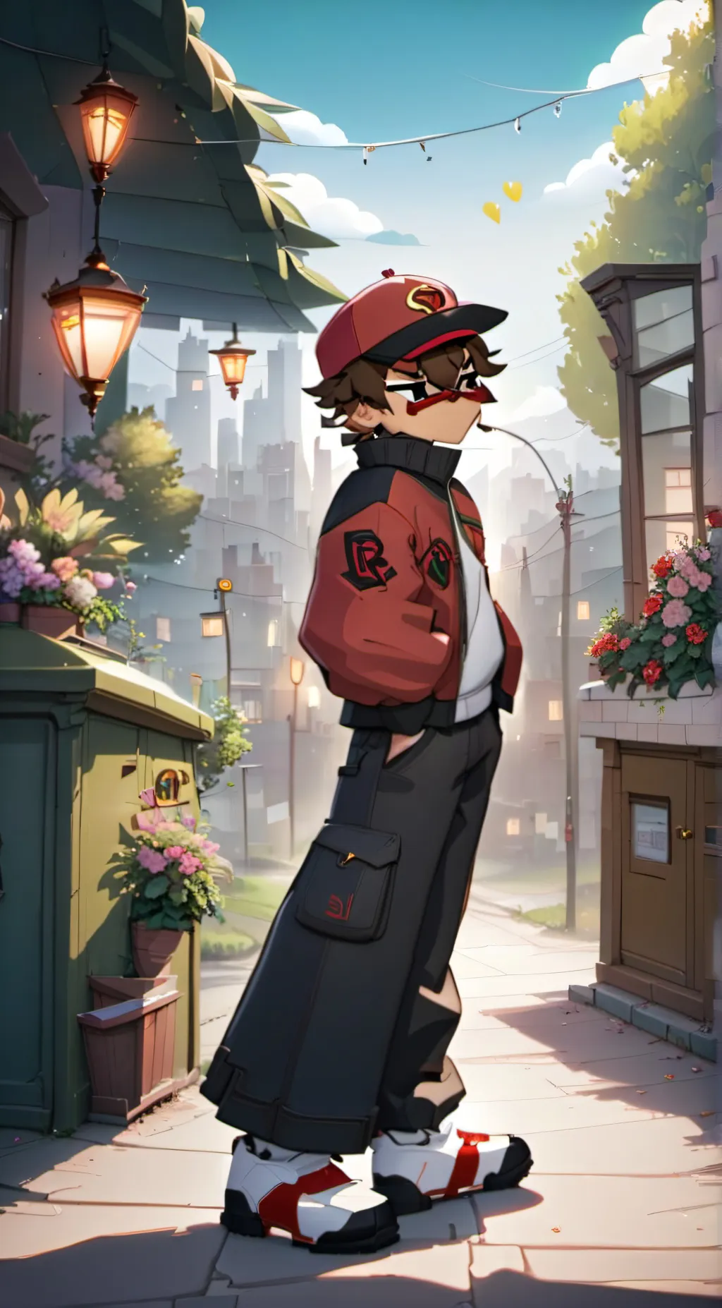 ai character: past michael afton background