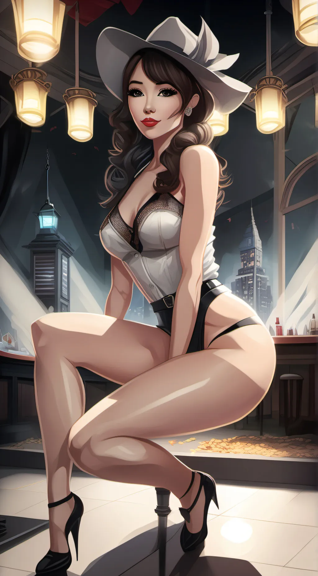 ai character: Serenity  background